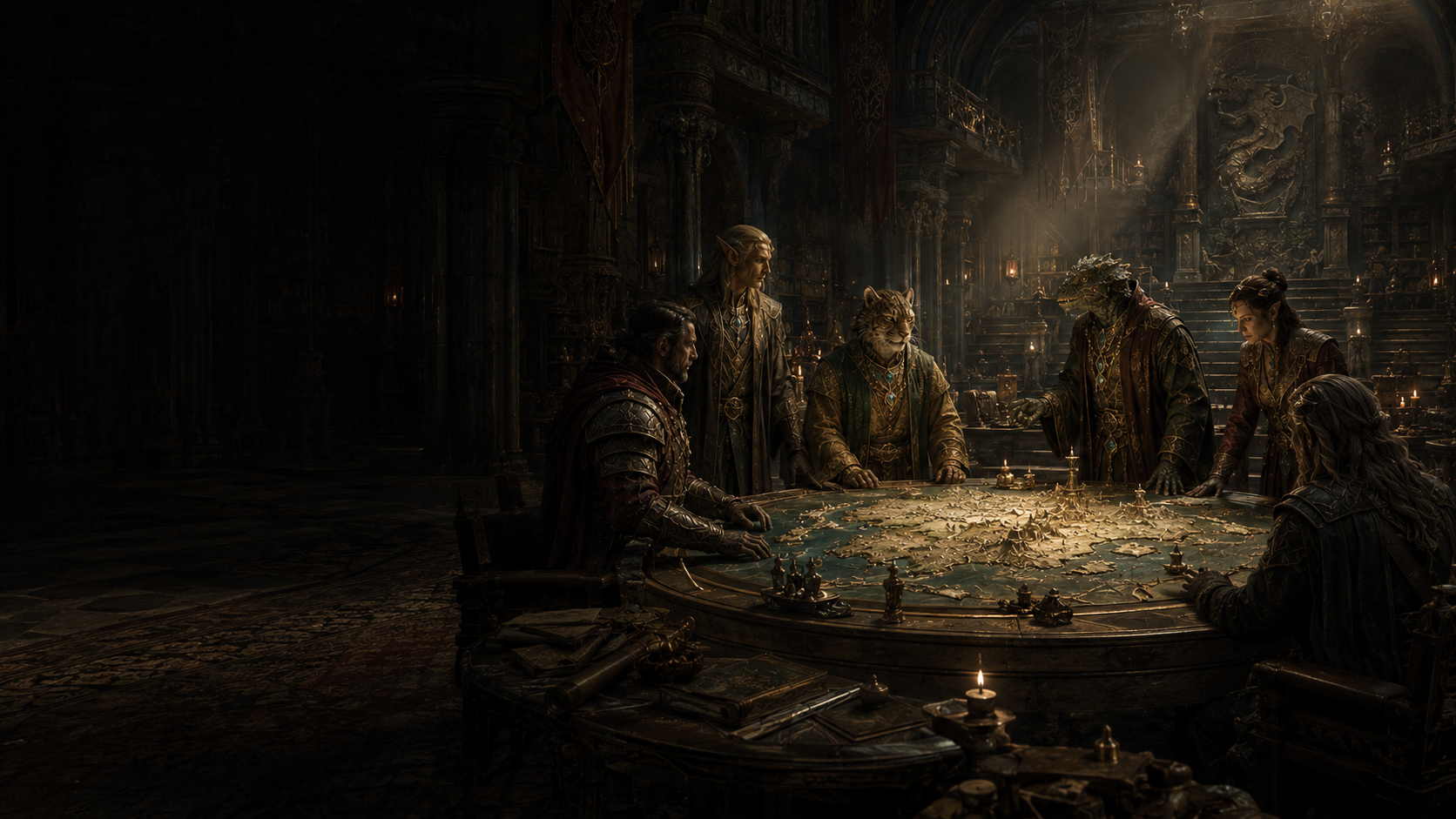 Men, Mer and Beastfolk